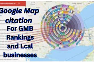do 75,000 google map citation and gmb ranking for local SEO