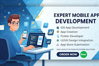 do mobile app development, ios app development, app creation, flutter developer