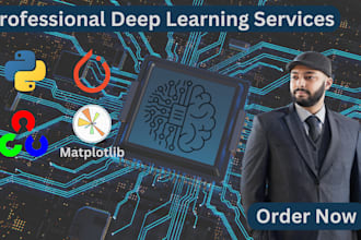 do machine learning, deep learning and computer vision model professionally
