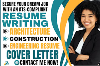 write architecture, consultant, software, civil engineering, construction resume