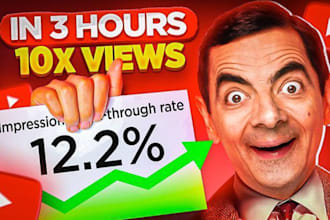 amazing design attractive eye catchy youtube thumbnail