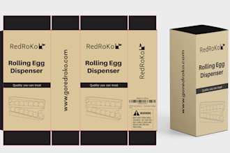 design a shipping or carton box