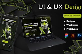 do create nft websites  landing pages in figma for fiverr