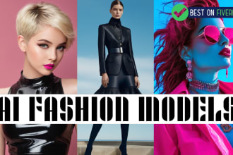 make realistic ai fashion model, influencer in any pose