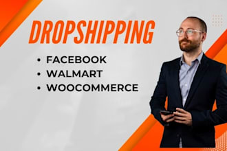 do dropshipping services for facebook walmart woocommerce