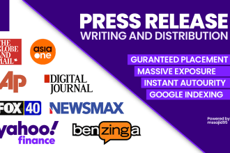 do press release distribution and pr publishing on top media outlets