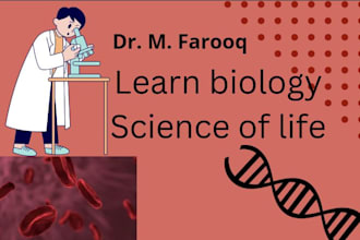 be tutor of biology, molecular biology, genetics, hematology and microbiology