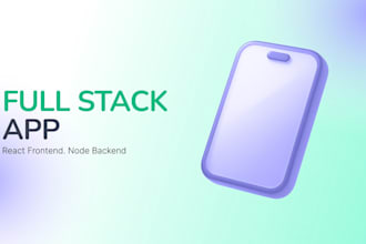develop a full stack application with a client portal