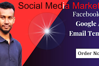 create facebook ads campaign and email template expert