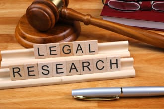 do legal research, writing and draft contracts, pleadings