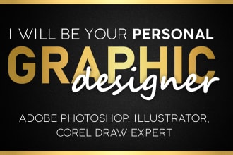 do graphic design, adobe illustrator, photoshop edit, flyer, poster, logo artist