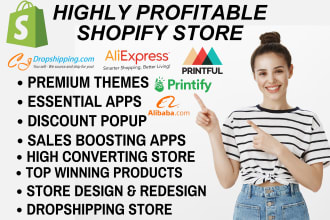 set up shopify store