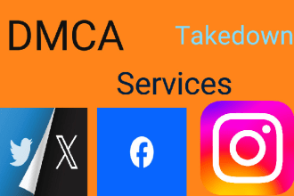 remove copyright content from fb ,insta,x