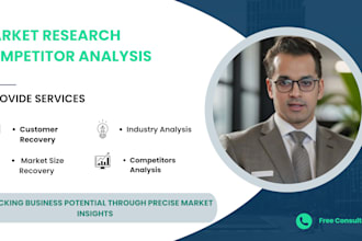 do market research and competitor analysis