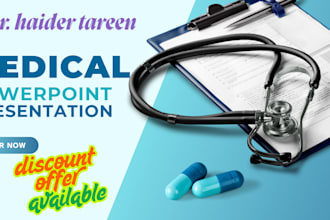 create a professional medical powerpoint presentation
