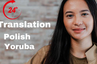 translate in polish or yoruba