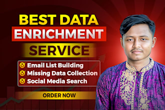enrich company data and build targeted lead lists