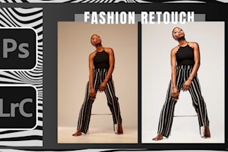do editorial and fashion ecommerce retouching for websites
