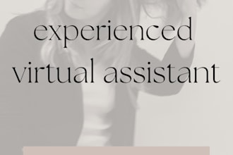 be your admin virtual assistant
