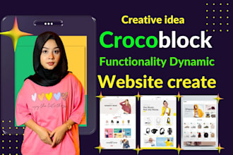 create crocoblock website using jetengine