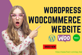 design professional wordpress woocommerce website or online shop