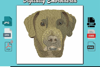 be your custom embroidery digitizing to dst,pes expert