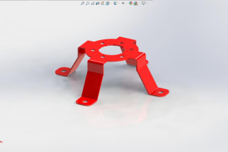 design cad 3d model stl obj dxf dwg step 3ds with solidworks