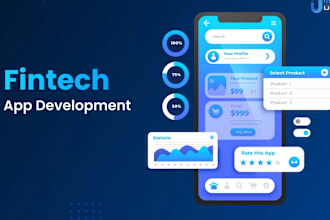 develop payment app, loan, app, bank app, fintech app, web app