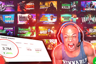 design attractive youtube thumbnail in 24 hours