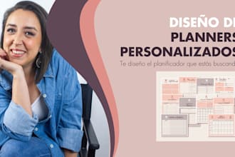 design a custom printable planner, calendar and more