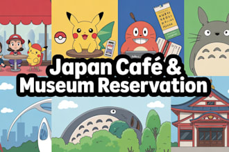 book your pokemon cafe reservation in tokyo or osaka and secure ghibli museum