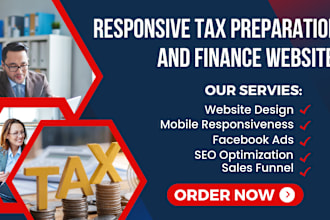 design tax preparation website tax income tax finance website