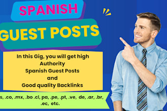 do spanish guest posts and backlinks on chile, peru, mexico, spain, and more