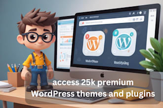 activate the plugin to access 25k premium wordpress themes and plugins