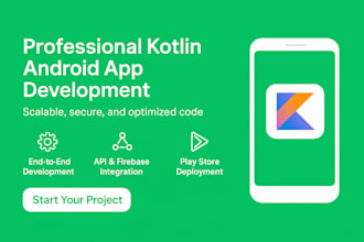 develop your android app in kotlin, android app developer, android studio