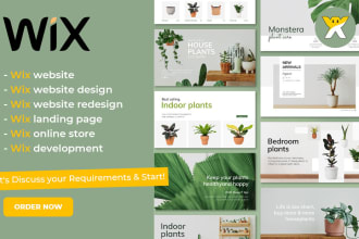 wix studio, wix website design, custom wix website