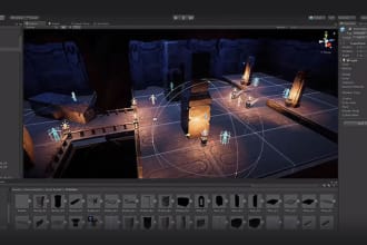 develop 2d, 3d, ar, VR video game with multiplayers