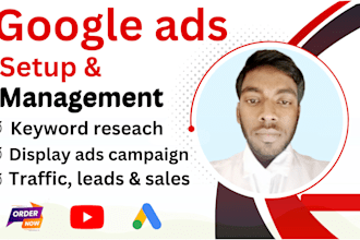set up google ads campaign and adwords PPC management