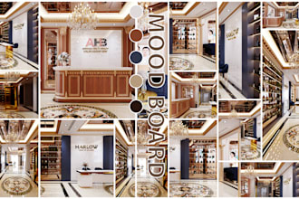 design and 3d render your commercial spa, salon, clinic