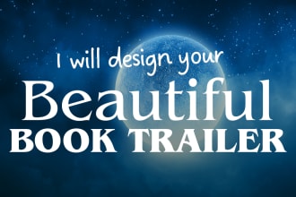 create a stylish book trailer for your novel