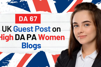 uk guest post on a high da women blog, da 67