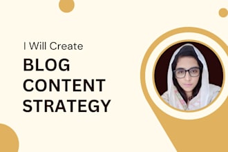 create a blog content strategy with SEO keyword advice to rank high in google