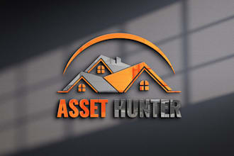 create a modern unique professional and 3d business logo design