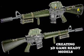 make 3d assets for your game or other projects