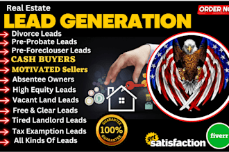 do faild listings divorce pre probate fsbo properties fix and flips land sellers
