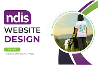develop a custom ndis services website with wordpress