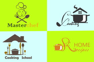 do fantastic logo for cooking bakery cafe bbq chief
