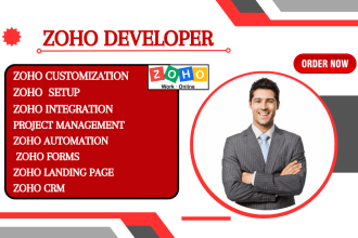 setup zoho automation landing page integration zoho campaign workflow zoho site