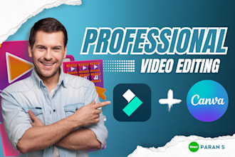 edit your videos professionally using canva pro and filmora