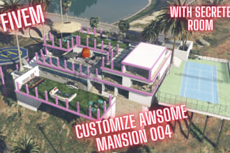 customize  mlo and retexture,text replace fivem mlo